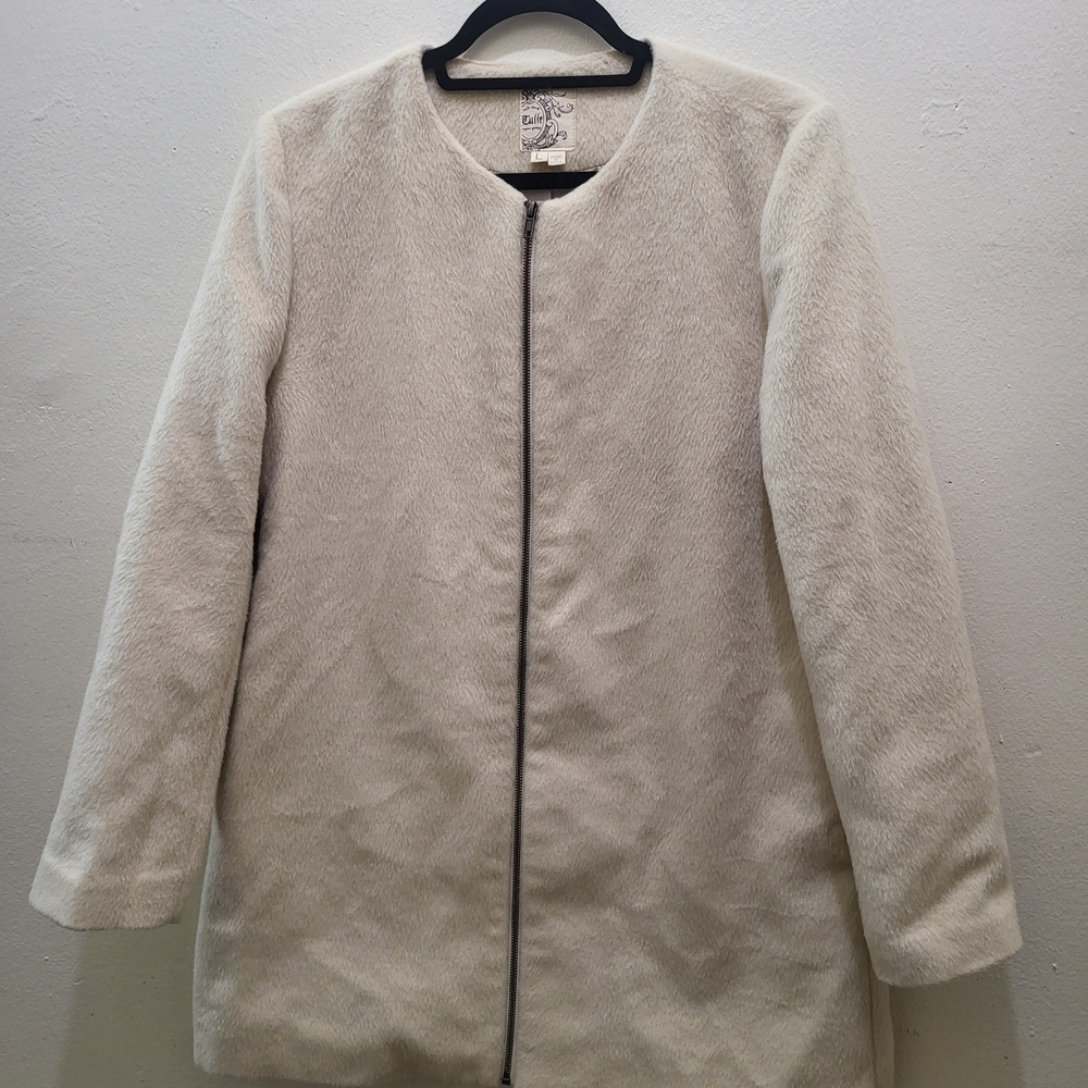 Tulle Cream Teddy Jacket
